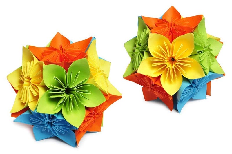 BUBU Origami Paper Double Sided Color - 200 Sheets - 20 Colors - 6 Inch Square Easy Fold Paper for Beginner - Image 5